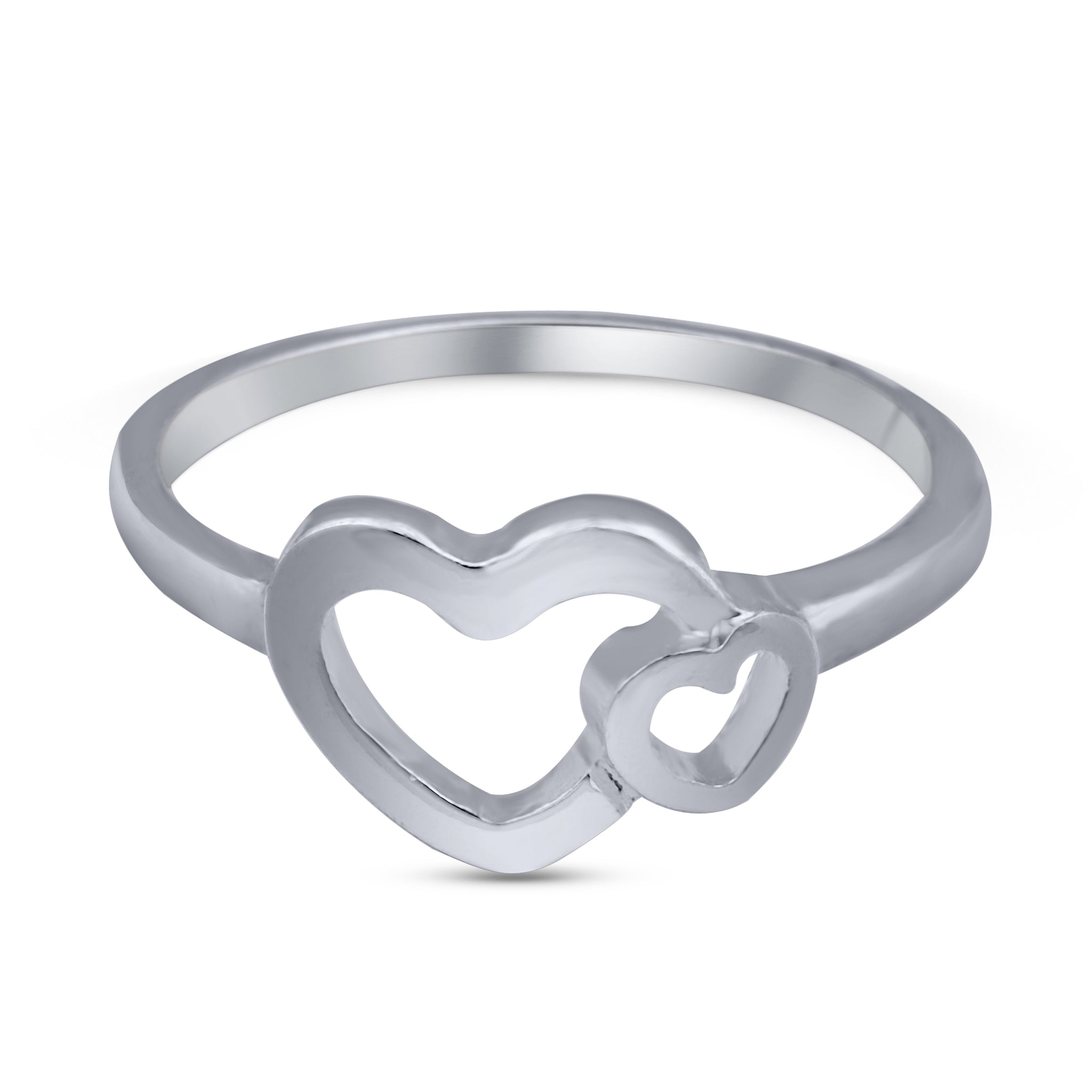 Heart Duo Finger Ring