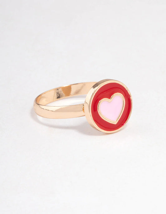 School Crush Finger Ring