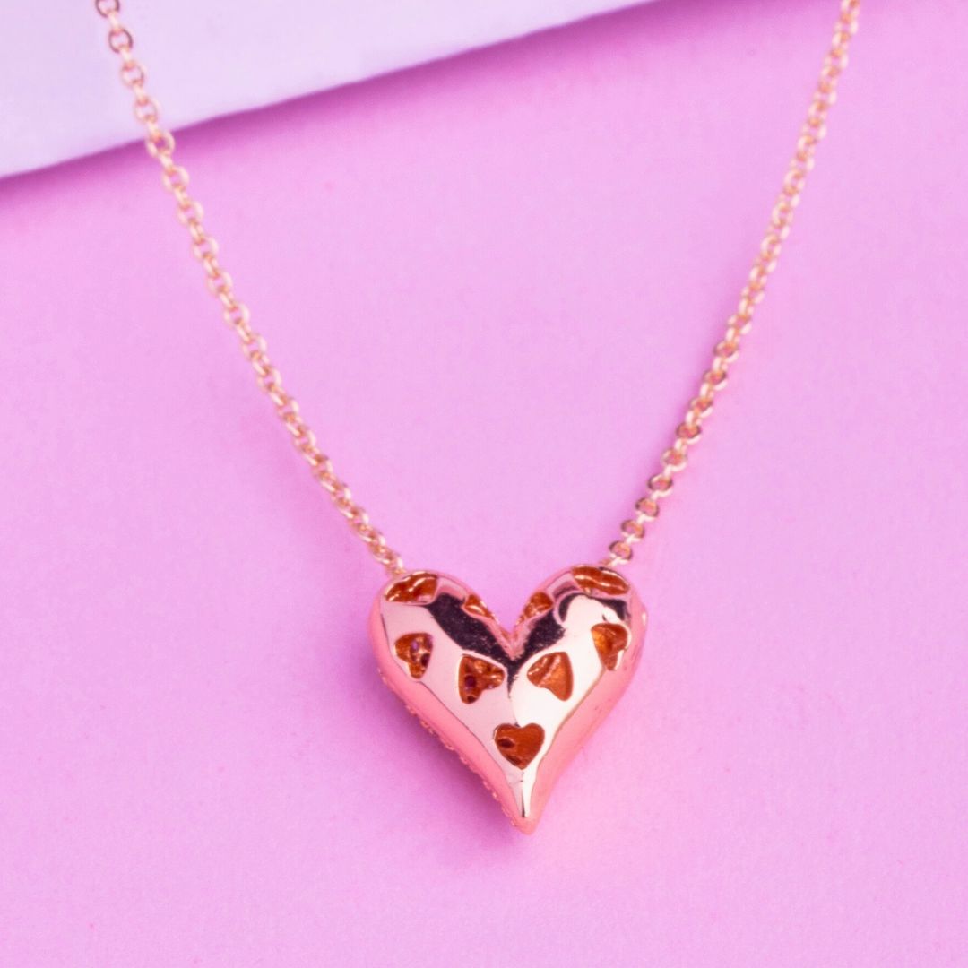 Heart of Gold (Rose Gold Pendant Chain)