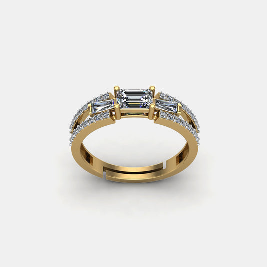 Imported Sunshine Commitment Ring