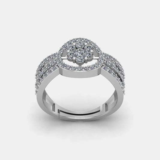 Treo-Solitaire Ring