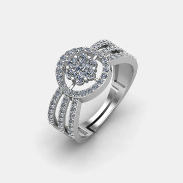 Imported Treo-Solitaire Ring